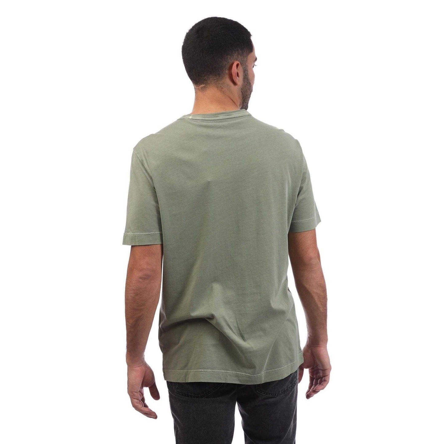Green - Back - Gant Mens Sunfaded T-Shirt