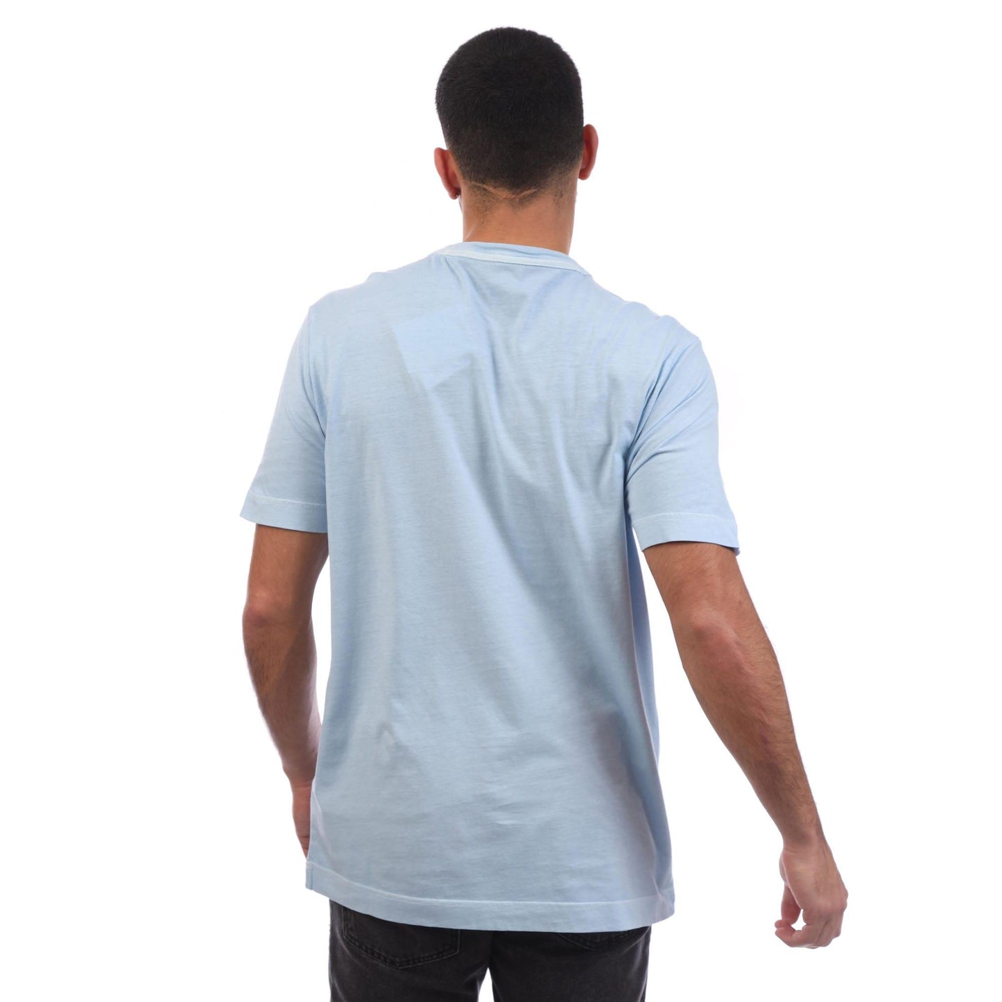 Blue - Back - Gant Mens Sunfaded T-Shirt