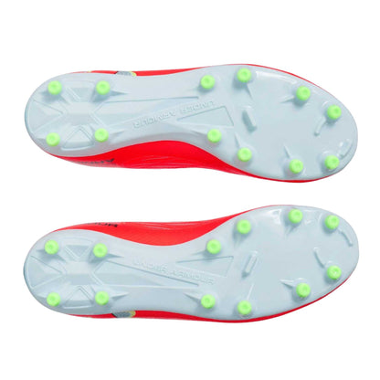 Red - Back - Under Armour Mens Magnetico Select 4 Firm Ground Football Boots