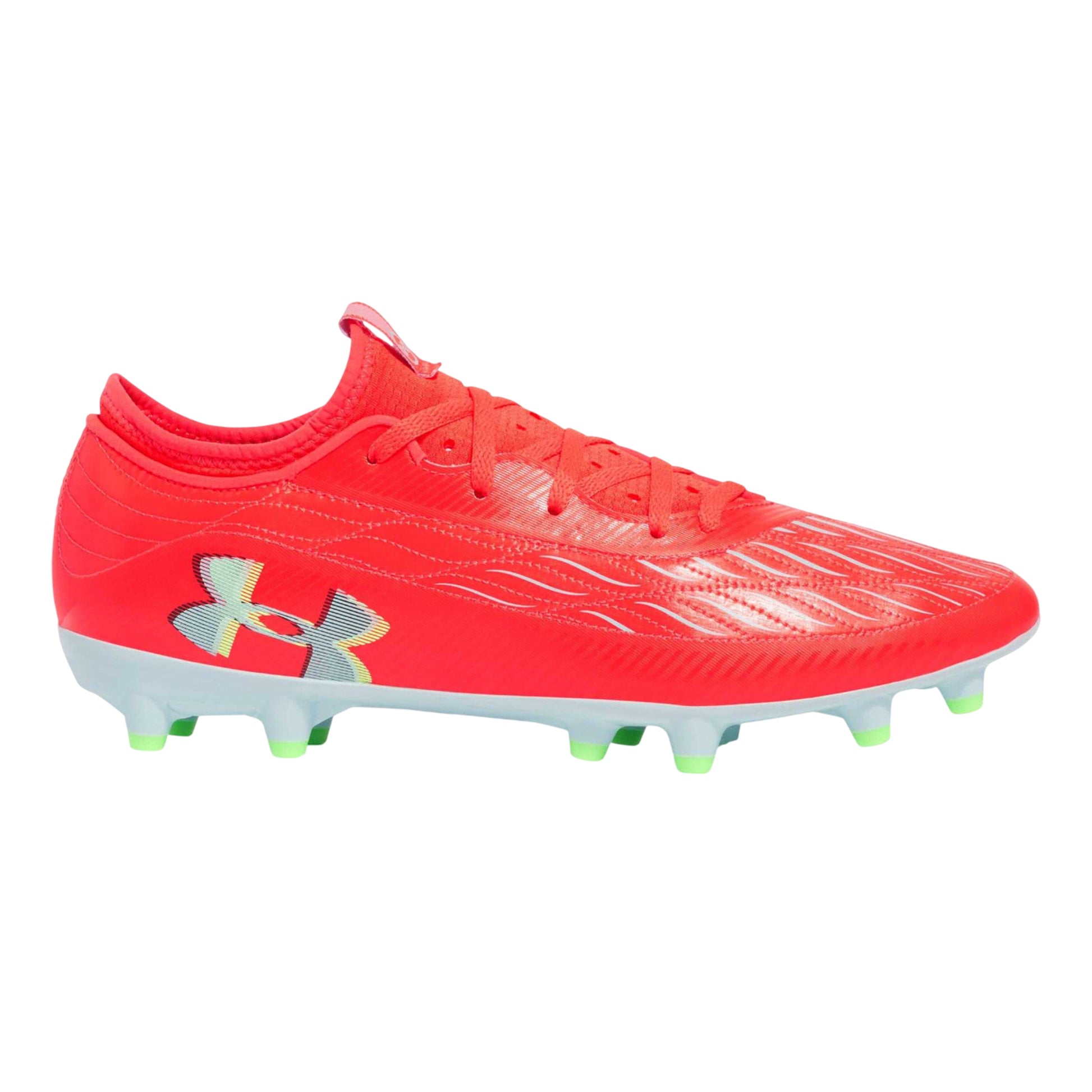 Red - Side - Under Armour Mens Magnetico Select 4 Firm Ground Football Boots