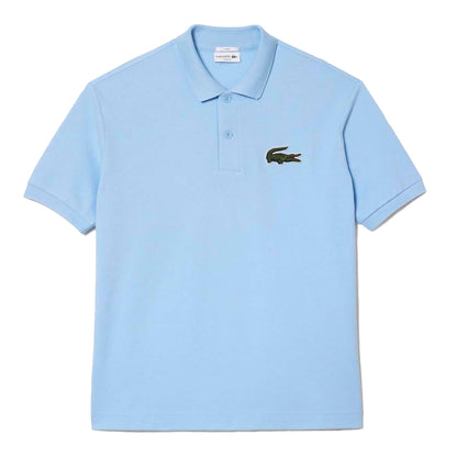 Blue - Front - Lacoste Unisex Adult L.12.12 Piqué Loose Fit Polo Shirt