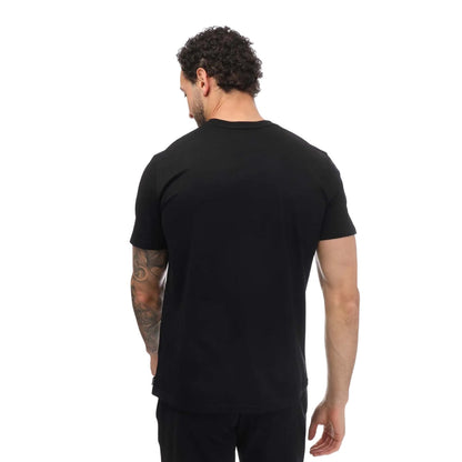 Black - Back - DKNY Mens Logo Polycotton T-Shirt