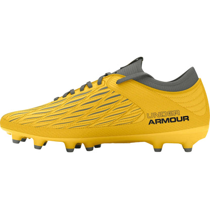 Yellow-Grey - Lifestyle - Under Armour Mens Magnetio Select Firm Ground Football Boots