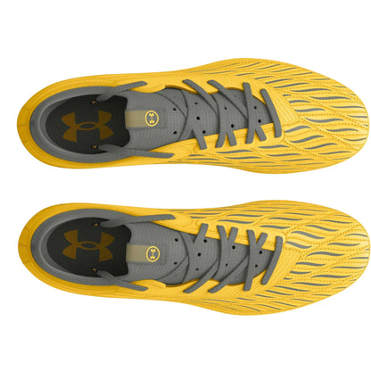 Yellow-Grey - Pack Shot - Under Armour Mens Magnetio Select Firm Ground Football Boots