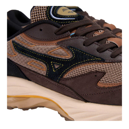 Black - Pack Shot - Mizuno Mens Wave Rider Trainers