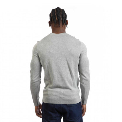 Grey - Back - Hugo Mens San Cassius-C1 Sweatshirt
