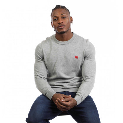 Grey - Lifestyle - Hugo Mens San Cassius-C1 Sweatshirt