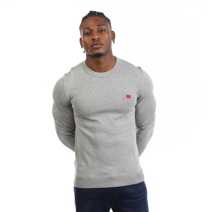 Grey - Front - Hugo Mens San Cassius-C1 Sweatshirt