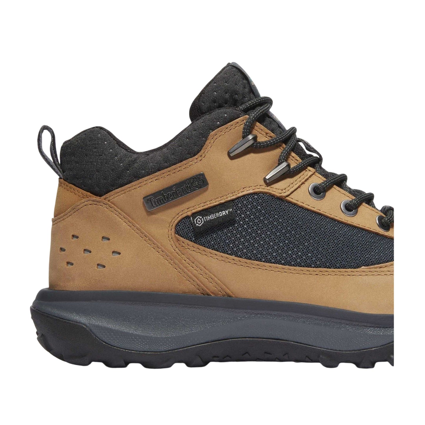 Brown - Close up - Timberland Mens Timbercrush Motion Leather Waterproof Trainers