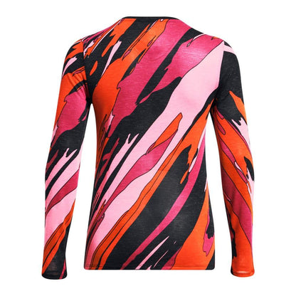 Black - Back - Under Armour Womens-Ladies Pro Runner 24 Long-Sleeved T-Shirt