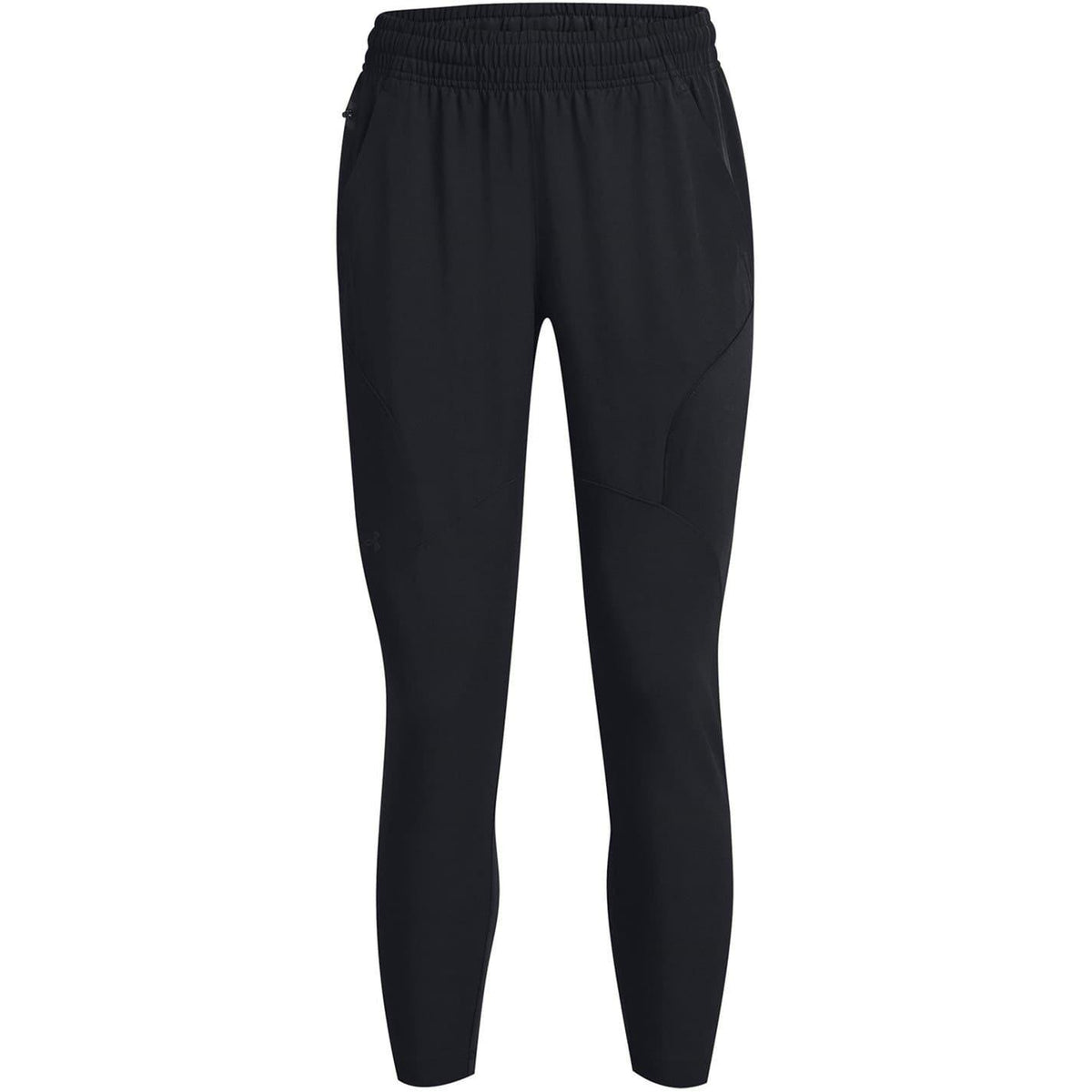 Black - Front - Under Armour Womens-Ladies Unstoppable Hybrid Jogging Bottoms