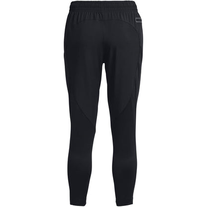 Black - Back - Under Armour Womens-Ladies Unstoppable Hybrid Jogging Bottoms