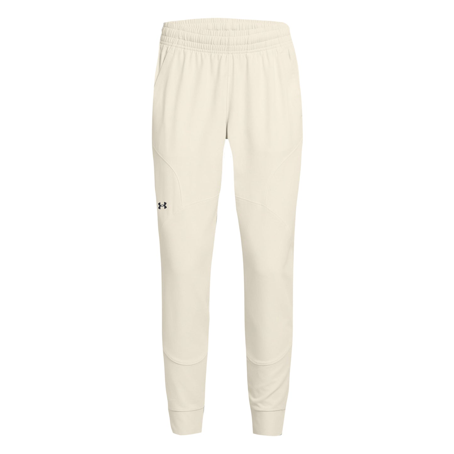 White - Front - Under Armour Womens-Ladies Unstoppable Hybrid Jogging Bottoms
