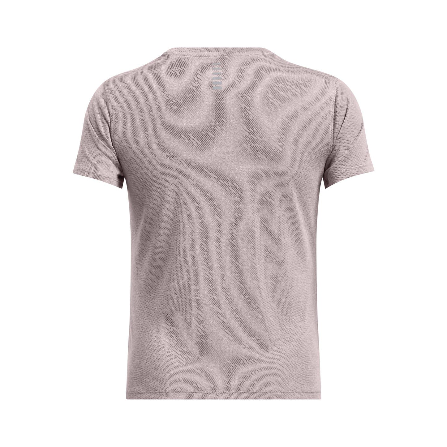 Grey - Back - Under Armour Womens-Ladies Launch Camo Short-Sleeved T-Shirt