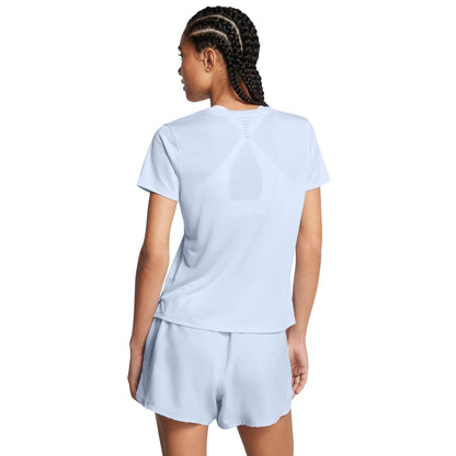 Light Blue - Lifestyle - Under Armour Womens-Ladies Launch Short-Sleeved Top