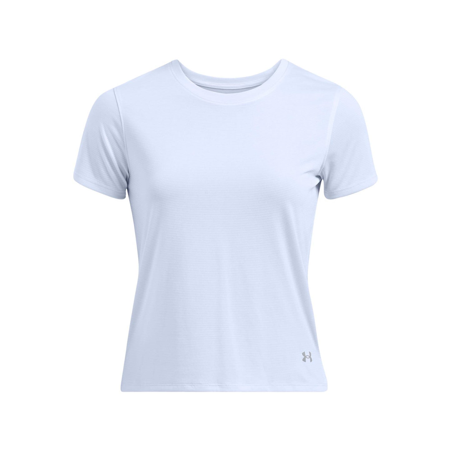 Light Blue - Front - Under Armour Womens-Ladies Launch Short-Sleeved Top