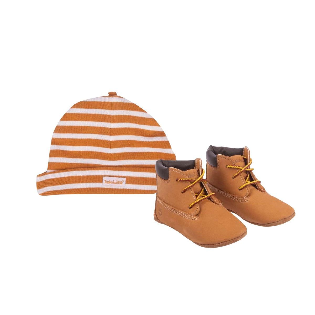 Brown - Front - Timberland Baby Lace Leather Shoes