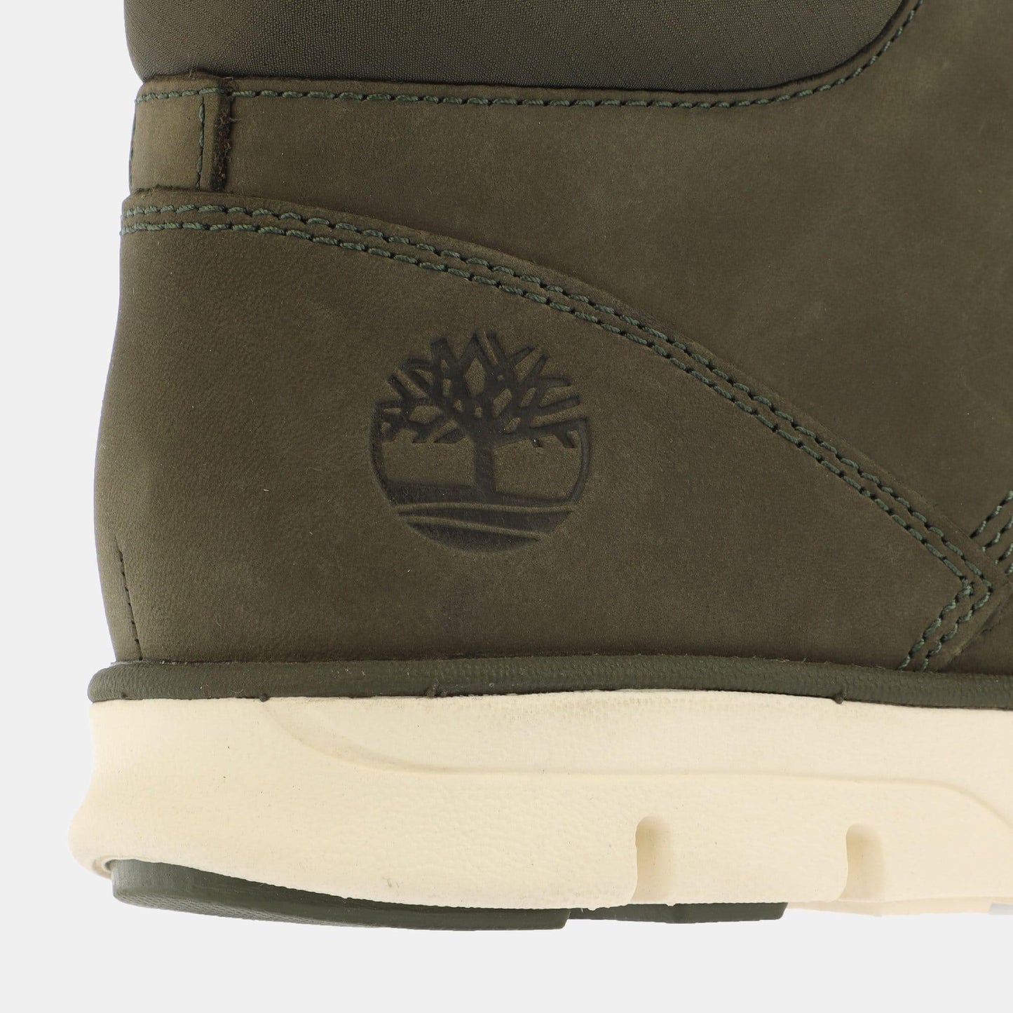 Green - Side - Timberland Mens Bradstreet Leather Mid Cut Trainers