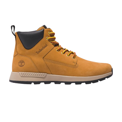 Wheat - Side - Timberland Mens Killington Leather Mid Cut Trekking Trainers