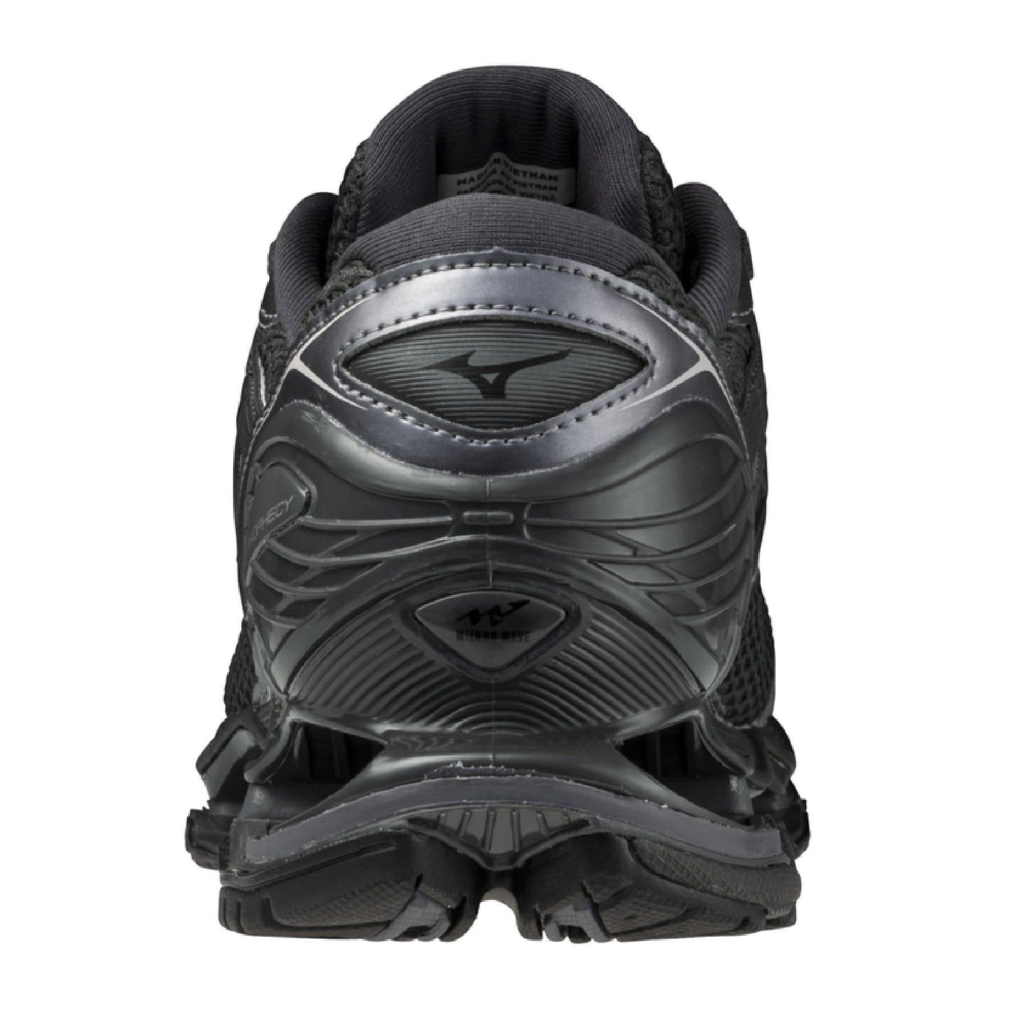Black - Back - Mizuno Womens-Ladies Wave Prophecy Ls Trainers