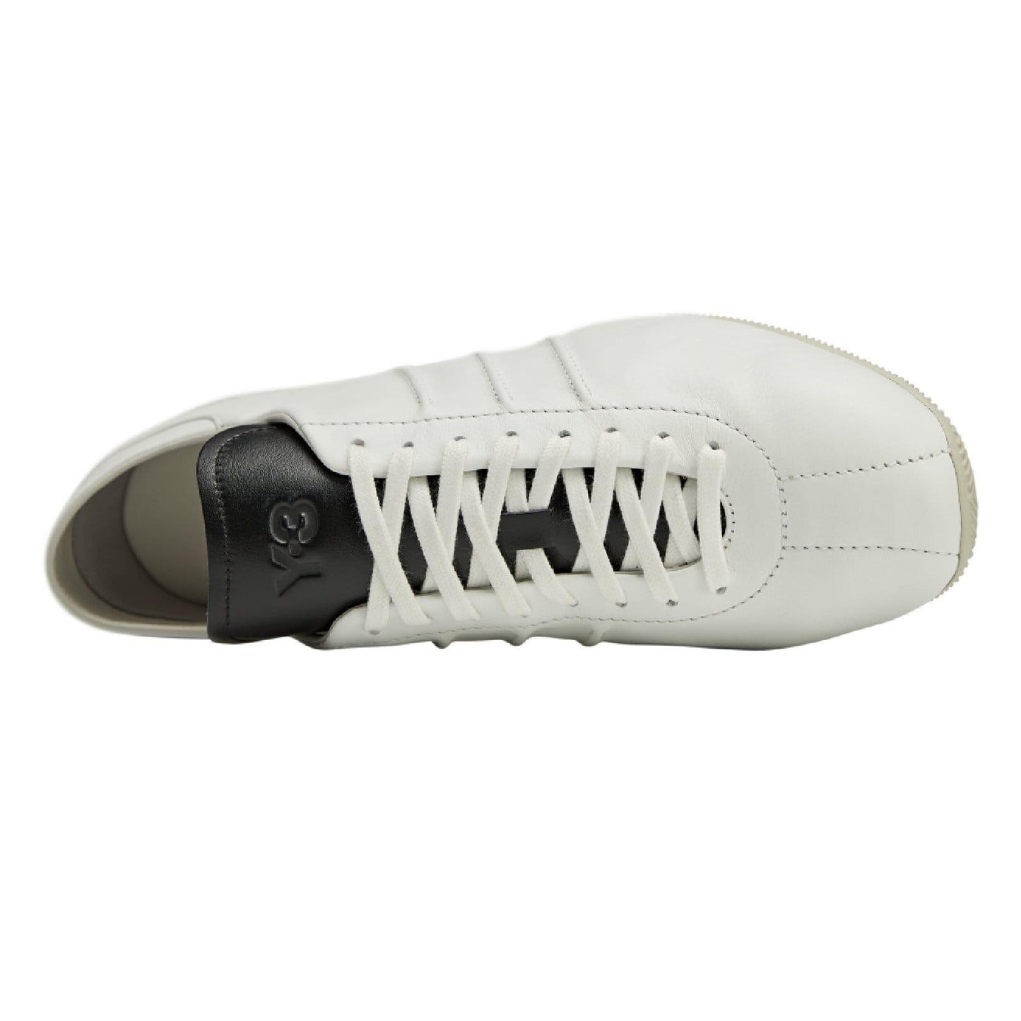 White - Side - Adidas Mens Y-3 Japan Leather Shoes