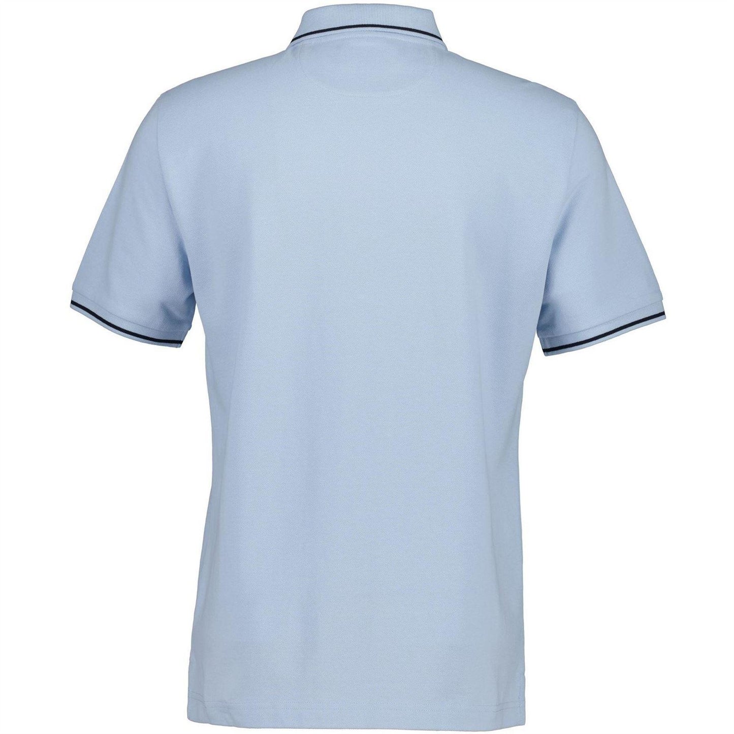 Fresh Blue - Back - Gant Mens Regular Short-Sleeved Polo Shirt