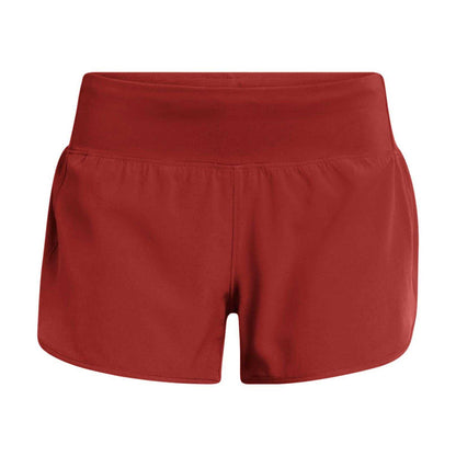 Orange - Front - Under Armour Womens-Ladies Launch Pro Shorts