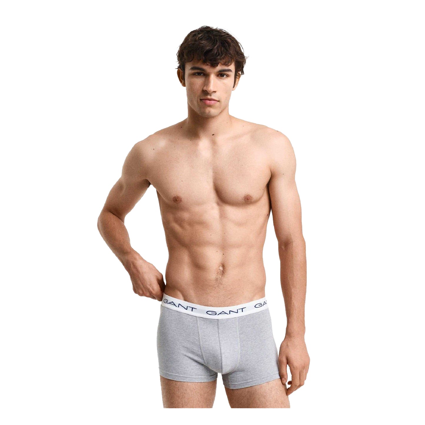 Grey - Lifestyle - Gant Mens Trunking (Pack of 3)