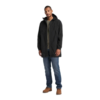 Black - Close up - Timberland Mens Winnick Waterproof Jacket