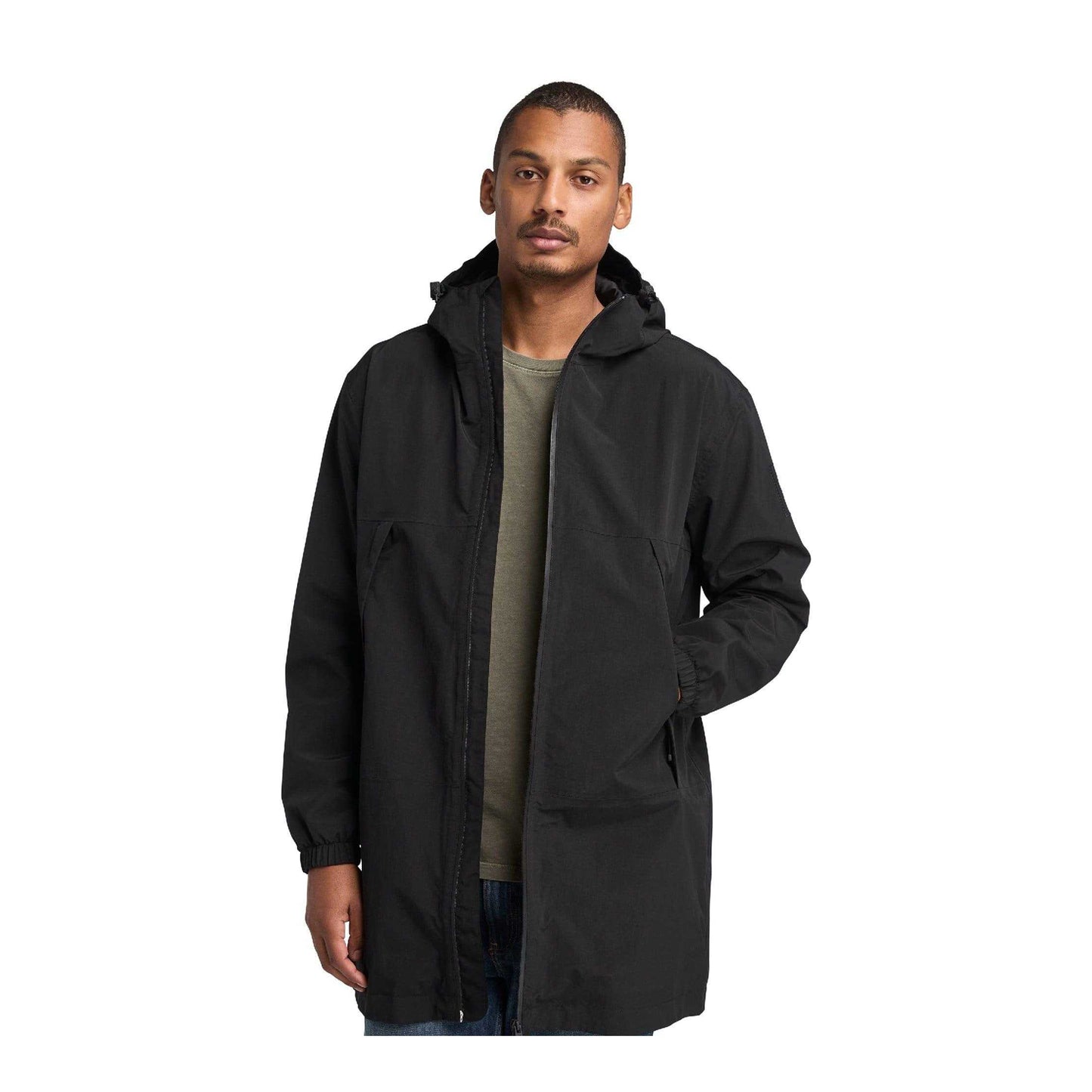 Black - Side - Timberland Mens Winnick Waterproof Jacket