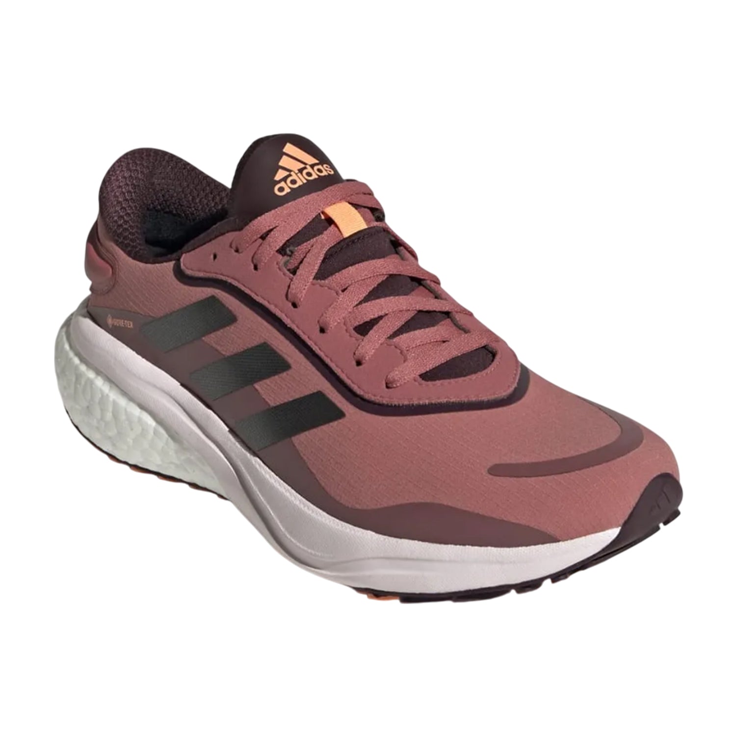 Red - Front - Adidas Womens-Ladies Supernova GORE-TEX Running Trainers
