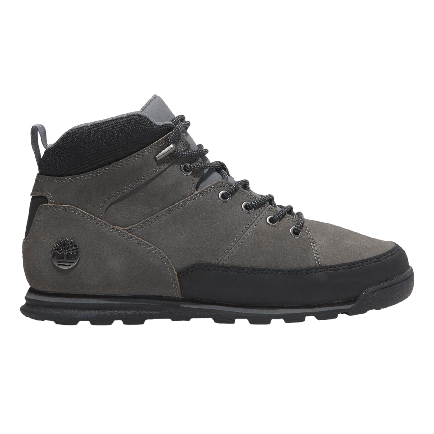 Grey - Lifestyle - Timberland Mens Euro Rock Leather Mid Cut Boots