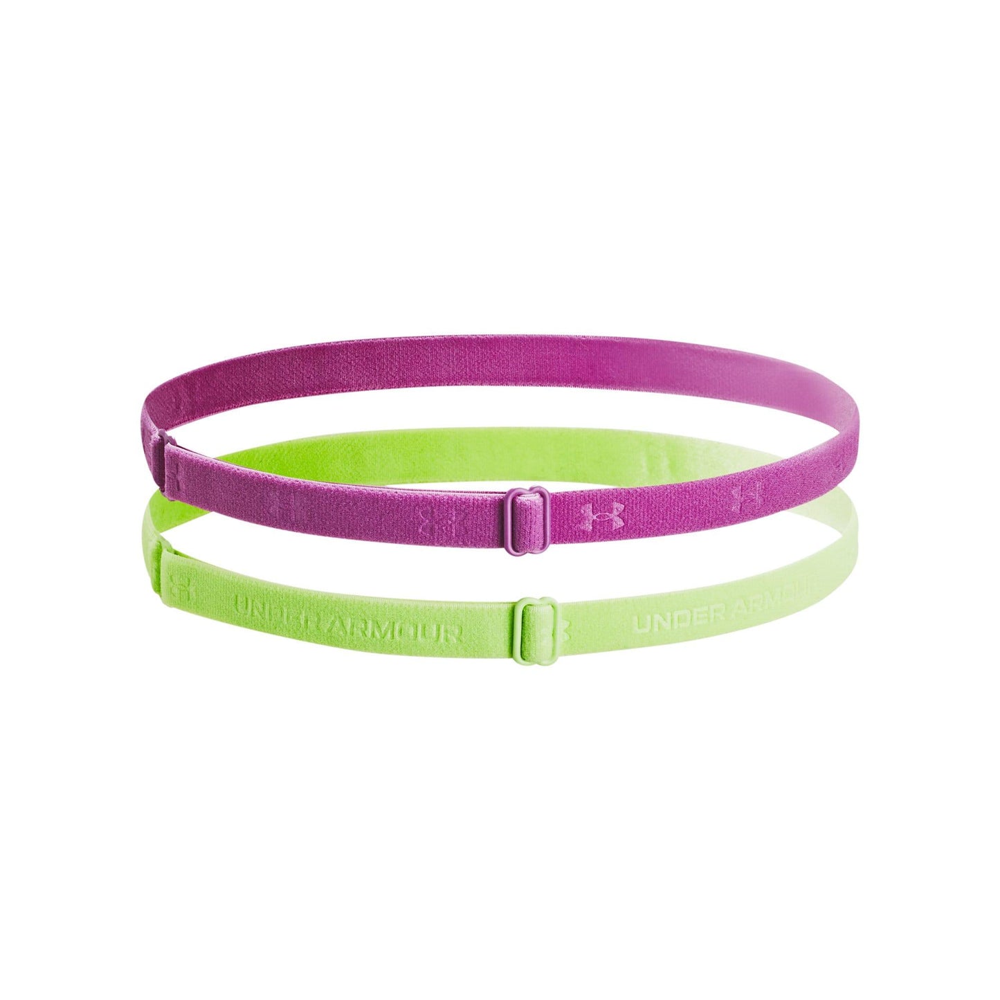 Purple - Front - Under Armour Unisex Adult Mini Adjustable Headband