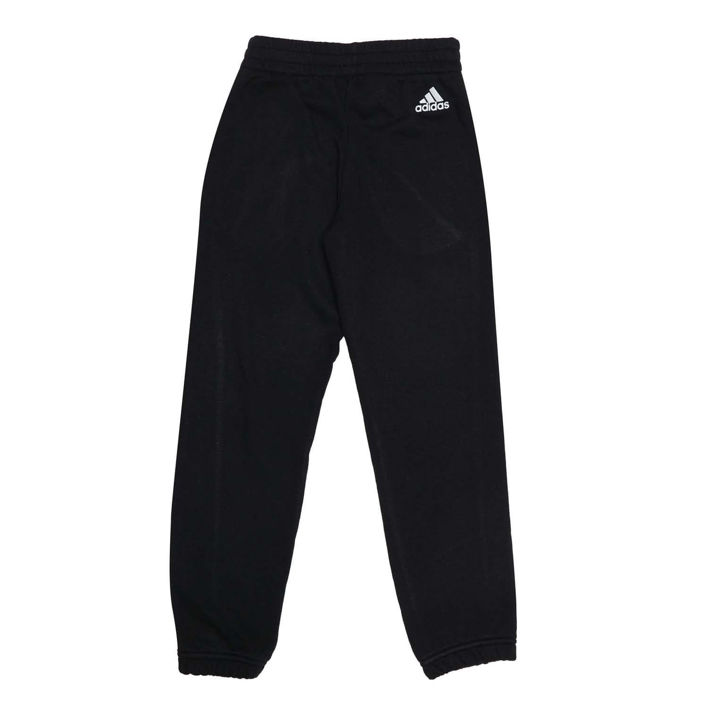 Black-White - Front - Adidas Childrens-Kids Future Icons Stripes Jogging Bottoms