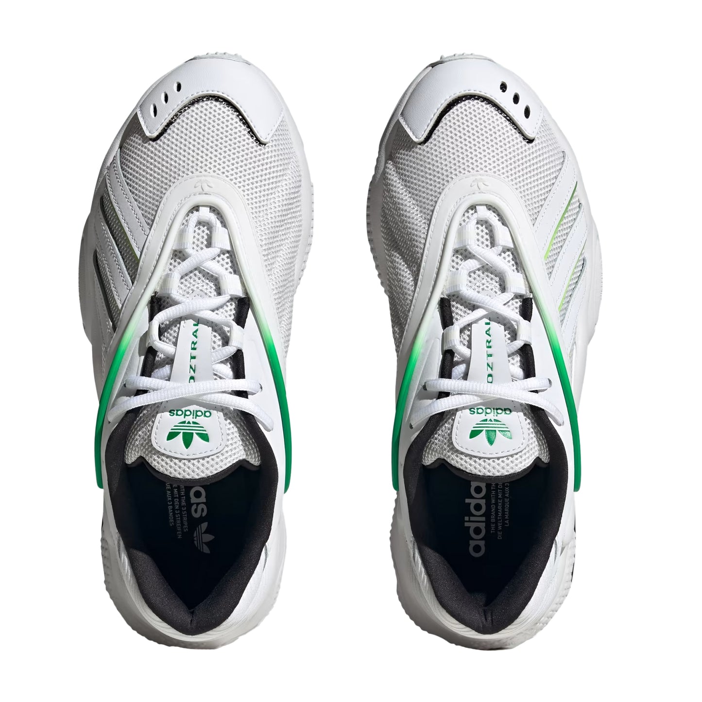White - Lifestyle - Adidas Mens Oztral Trainers