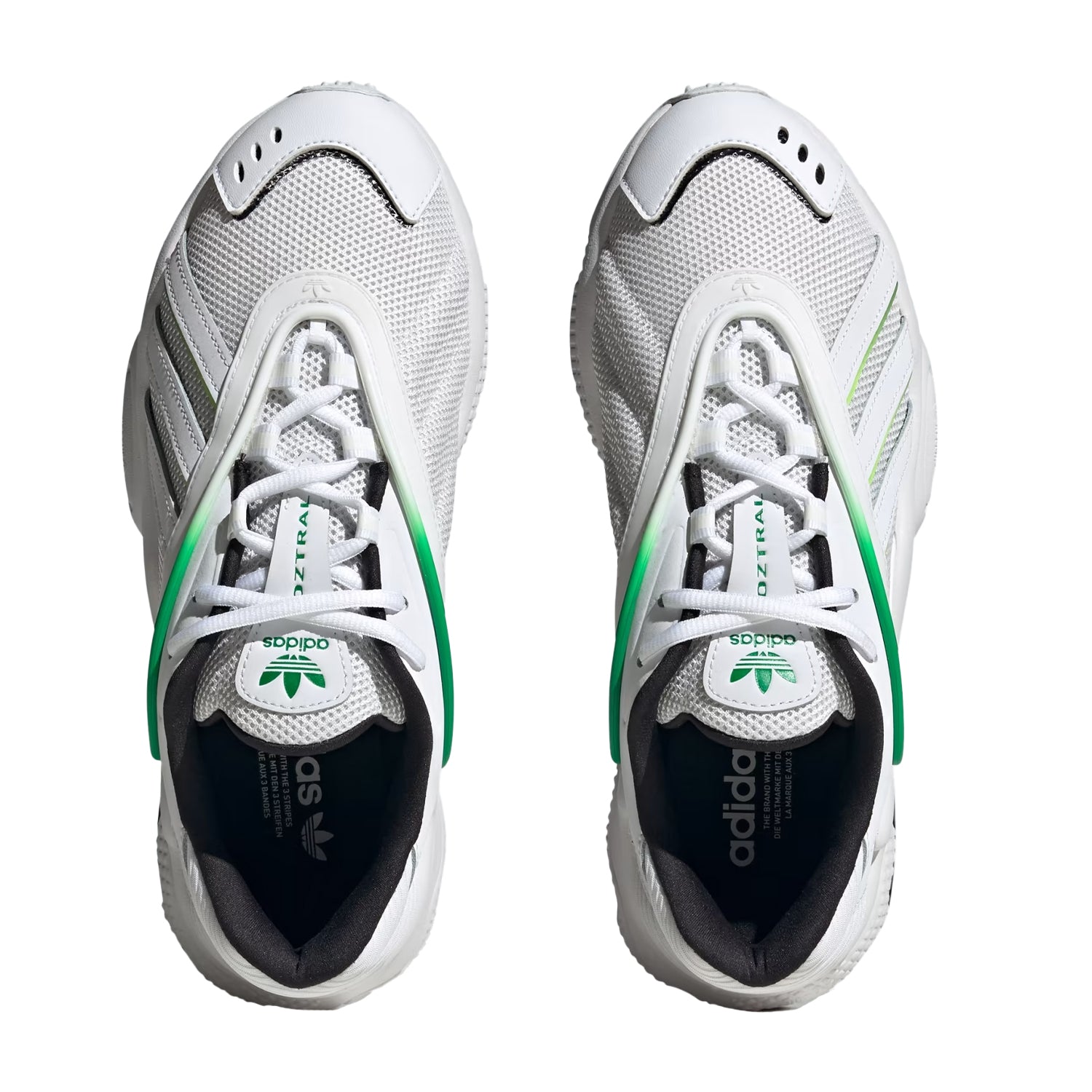White - Lifestyle - Adidas Mens Oztral Trainers
