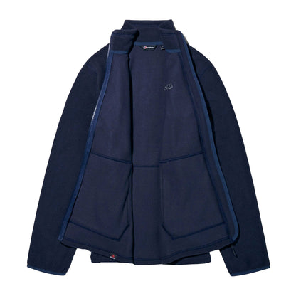 Dark Blue - Side - Berghaus Womens-Ladies Prism 2.0 Micro InterActive Fleece