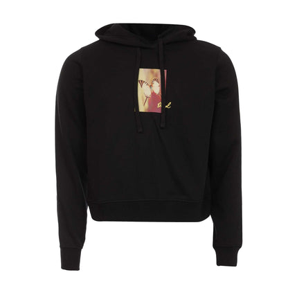 Black - Front - Diesel Womens-Ladies F-Reggy Hoodie