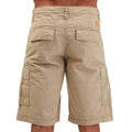 Beige - Back - Jack And Jones Mens Zeus Cargo Shorts