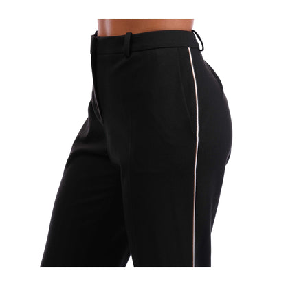 Black - Side - Boss Womens-Ladies Tameah 1 Trousers