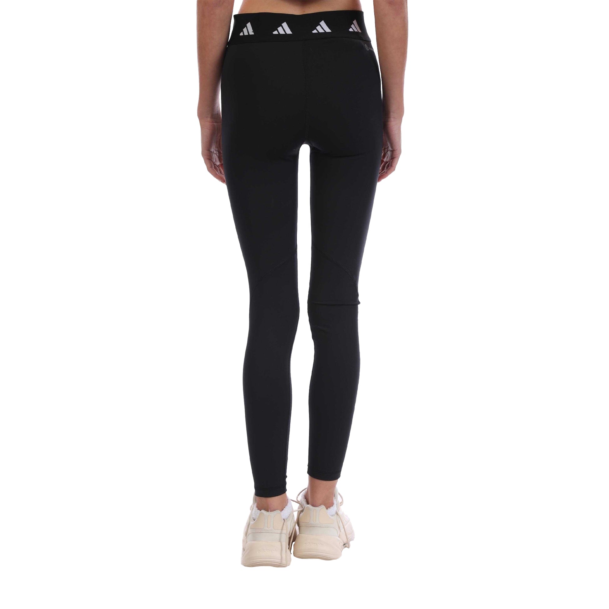 Black - Back - Adidas Womens-Ladies Techfit Period Proof Leggings