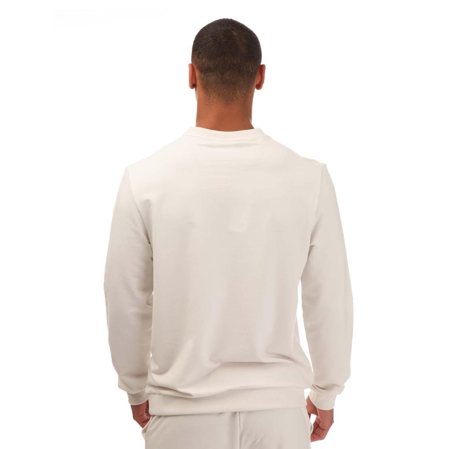 White - Back - Lacoste Unisex Adult Lounge Sweatshirt