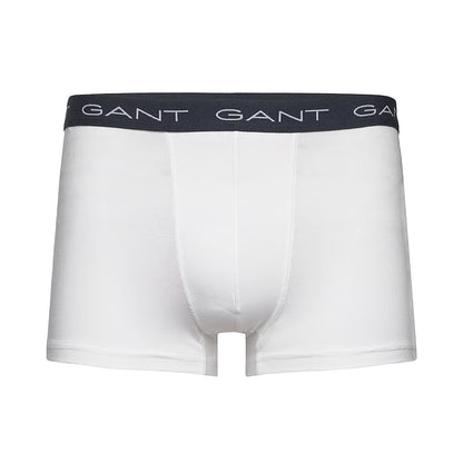 White - Side - Gant Mens Boxer Shorts (Pack of 3)