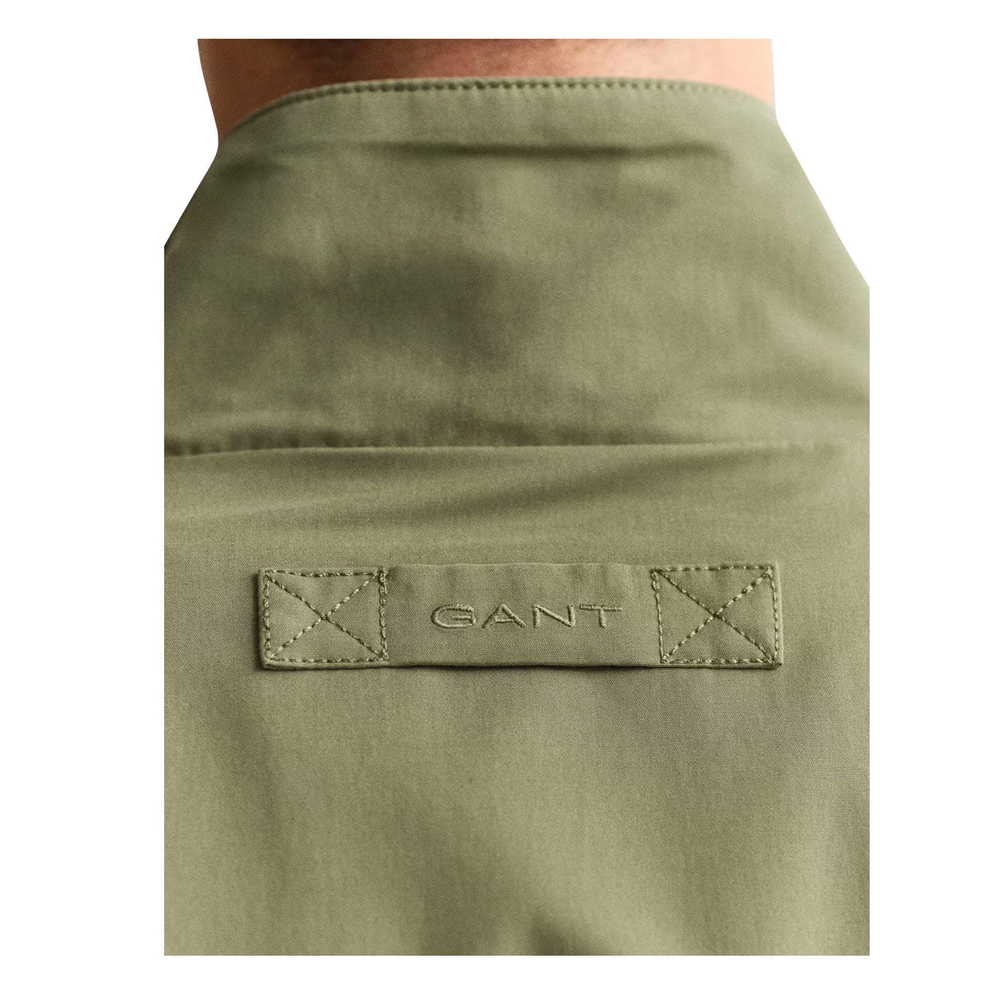 Green - Back - Gant Mens Hampshire Lightweight Jacket
