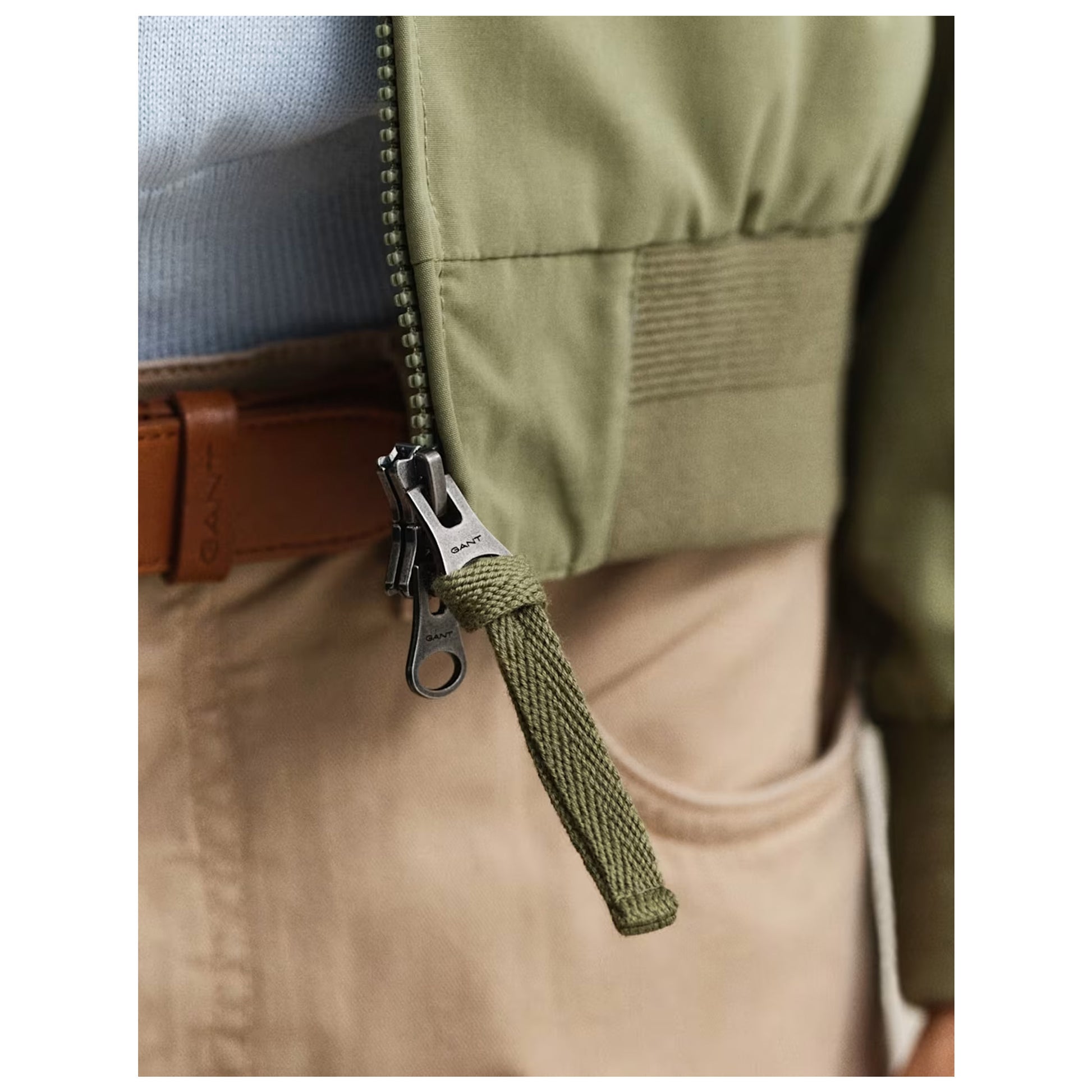 Green - Lifestyle - Gant Mens Hampshire Lightweight Jacket