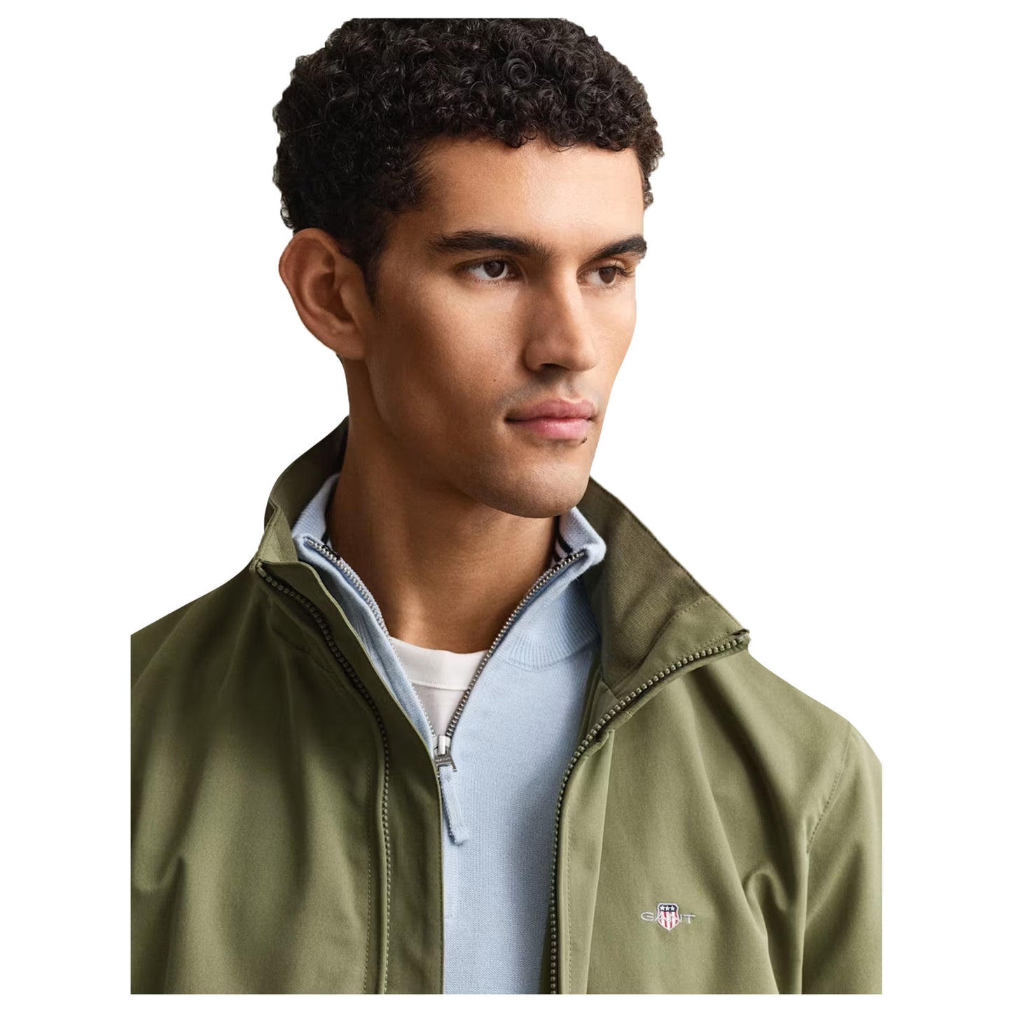 Green - Pack Shot - Gant Mens Hampshire Lightweight Jacket