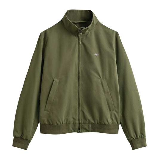 Green - Front - Gant Mens Hampshire Lightweight Jacket