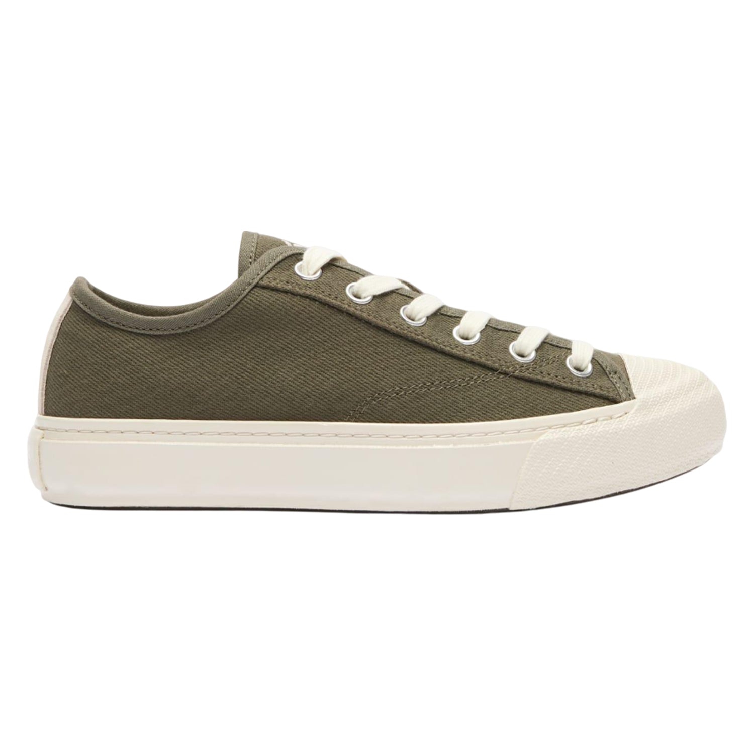 Khaki - Side - Lacoste Mens Backcourt 2.0 Suede Trainers