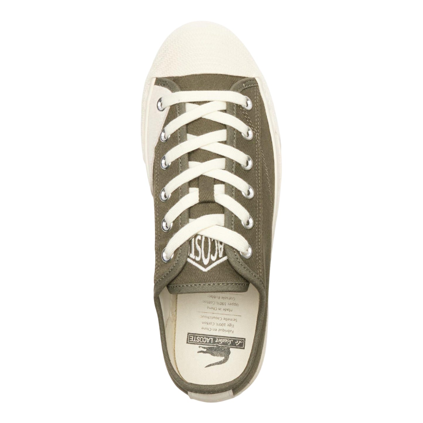 Khaki - Lifestyle - Lacoste Mens Backcourt 2.0 Suede Trainers