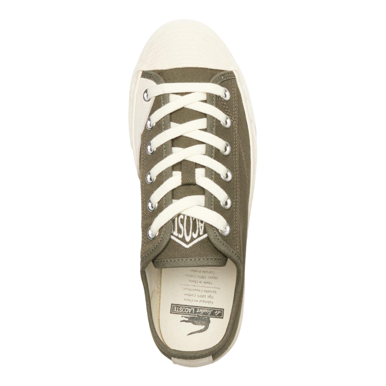 Khaki - Lifestyle - Lacoste Mens Backcourt 2.0 Suede Trainers